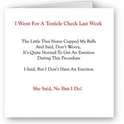 Testicle Check