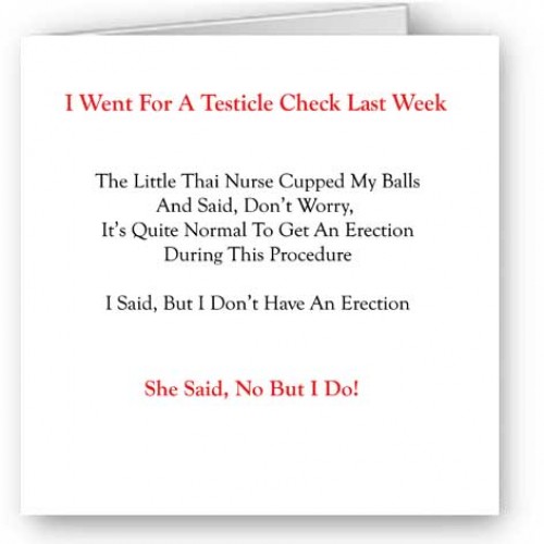 Testicle Check