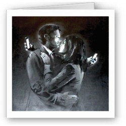 Banksy Bristol Mobile Lovers