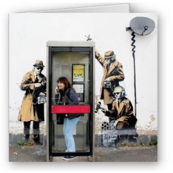 Banksy Cheltenham Listening In