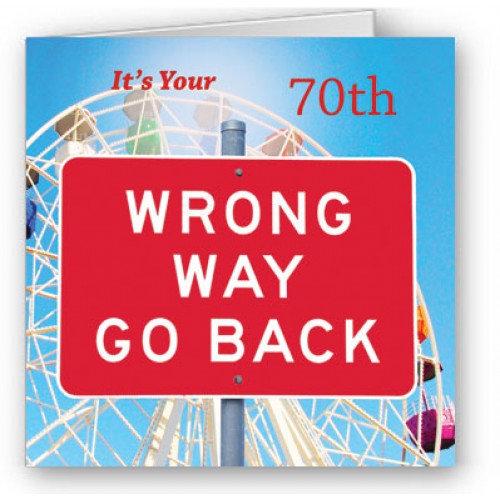 It's your 70th