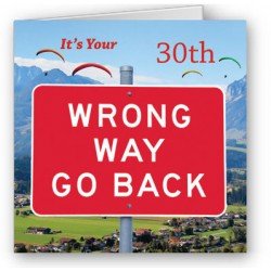It's your 30th