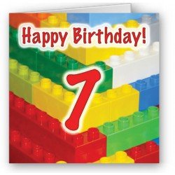 Birthday Blocks Seven