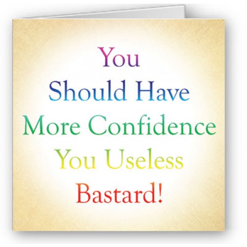 More Confidence