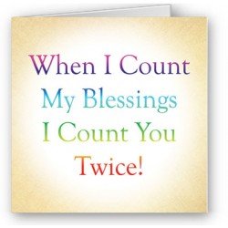 I count you Twice