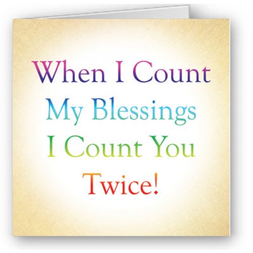 I count you Twice