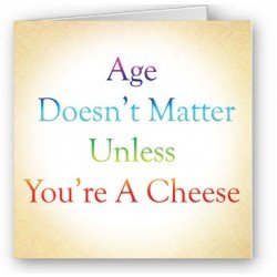 Age Doesn't Matter