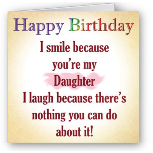 I Smile Daughter