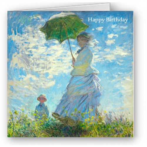 Claude Monet - Woman with Parasol