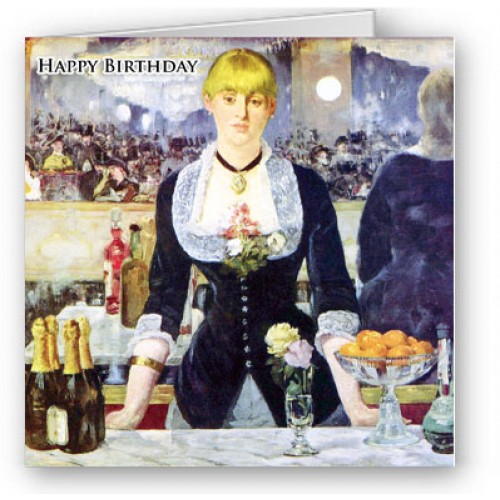 Edouard Manet - Bar in the Folies