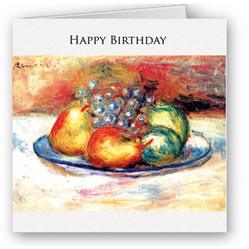 Renoir - Still Life Fruit Bowl