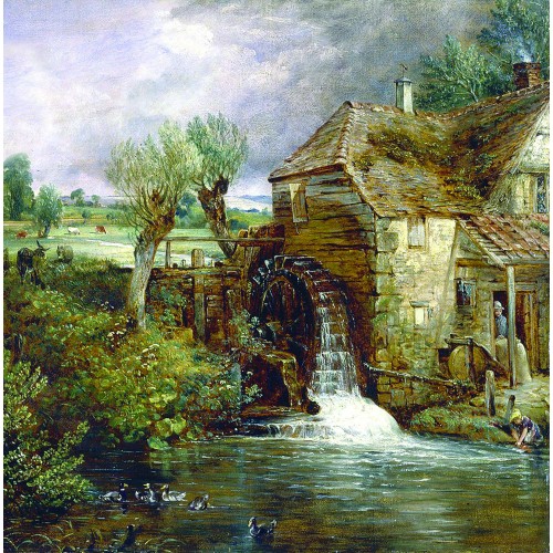 John Constable - Parham Mill