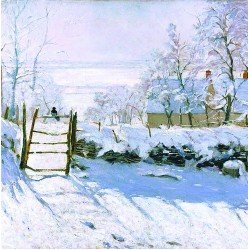 The Magpie - Claude Monet