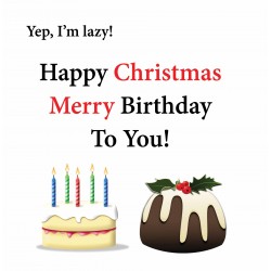 Christmas Birthday