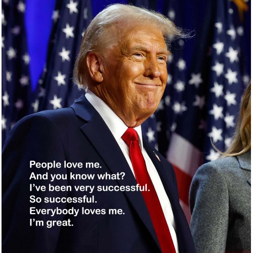 People Love Me Donald Trump